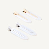 Creaseless Clips White - Pearl