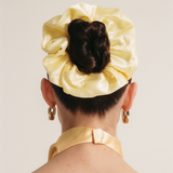 Silk Halo Scrunchie in Butter