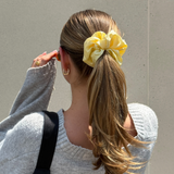 Silk Halo Scrunchie in Butter