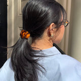 Scallop Barrette in Tortoise