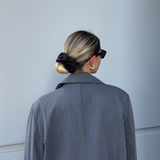 Statement Scrunchie in Black