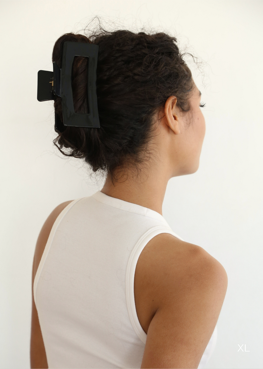 Classic Knot Clip Black