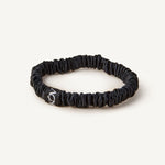 Black Silk Hair Tie - 100% Pure Silk

