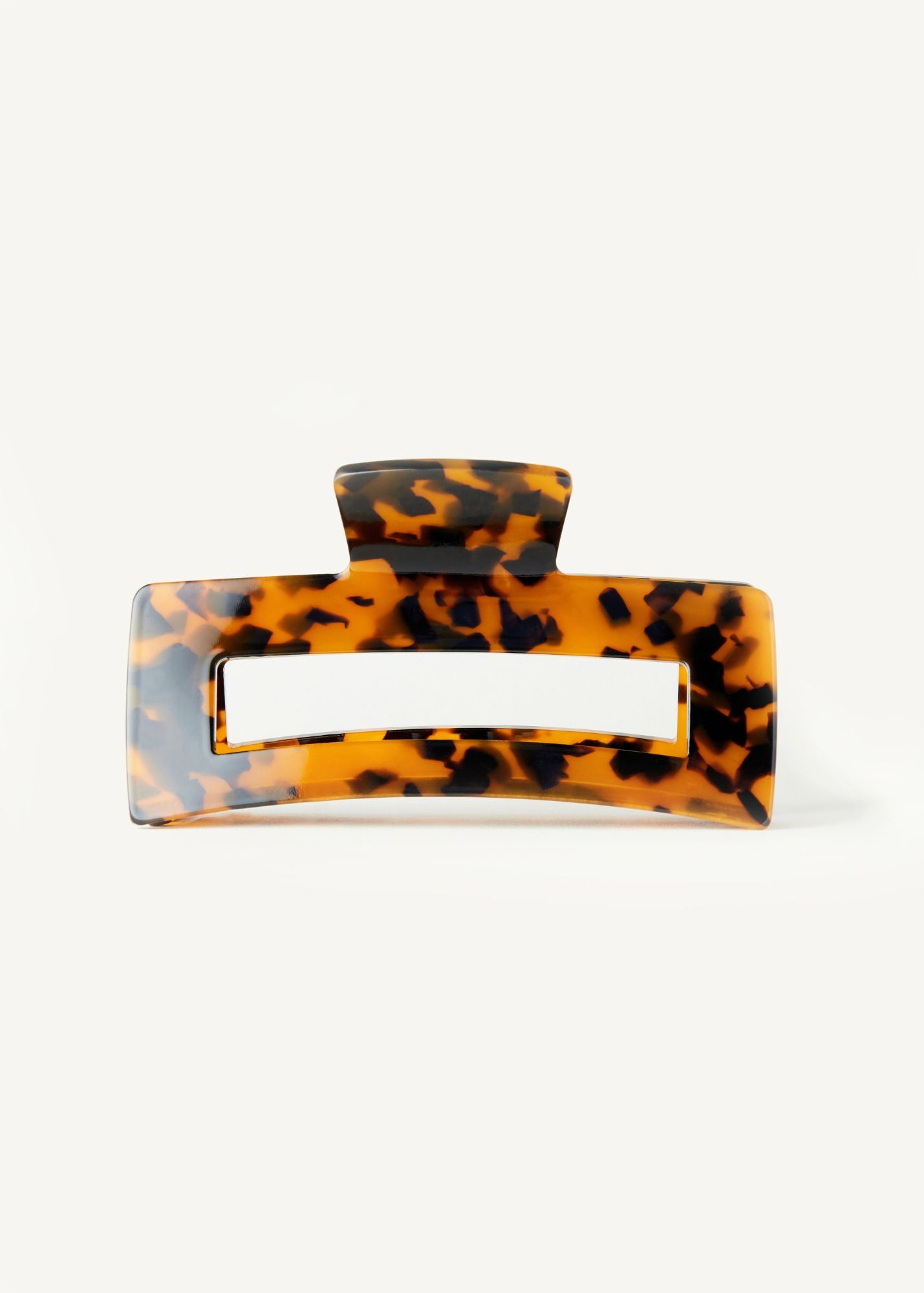 Claw Clip Brown - Daily Clip in Deep Tortoise
