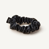 Silk Scrunchie in Black