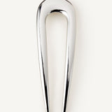 The French Pin in Silver on a white background