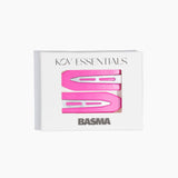 Creaseless Clips in BASMA Pink